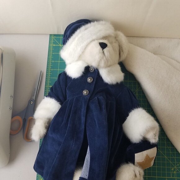 Boyds Bears‎ 1998 ALEXIS BERRIMAN #912022 Plush 16” Blue Velvet Soft NWT - Picture 11 of 12